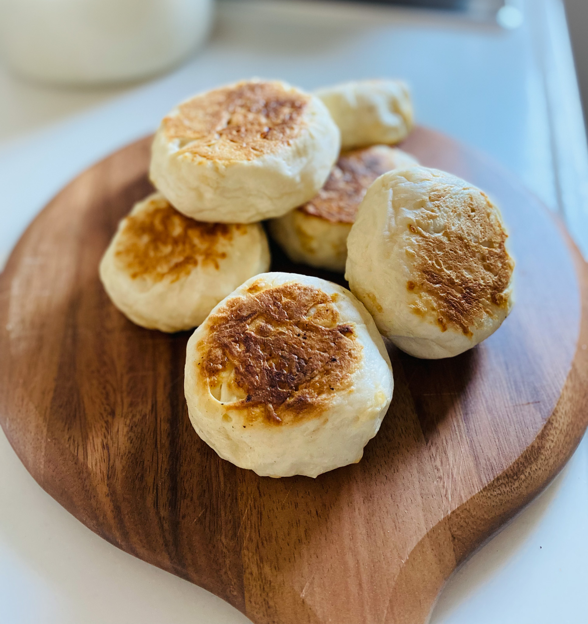 Sourdough English Muffins