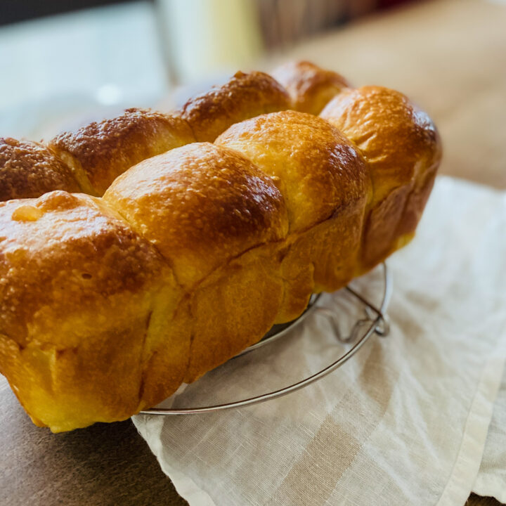 サワードウ ブリオッシュ焼き上がり