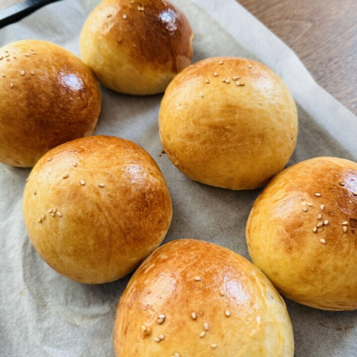 サワードウ バーガーバンズ焼き上がり