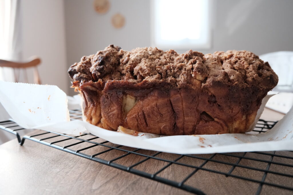 サワードウ アップルパイプルアパート焼き上がり
