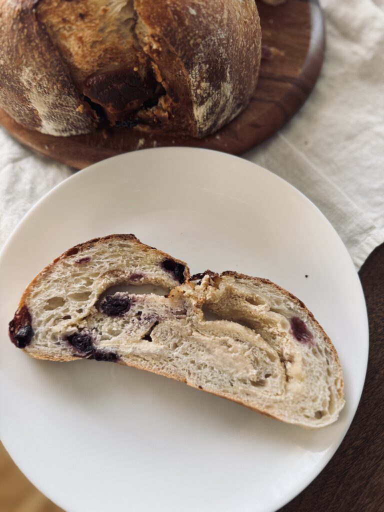 ブルーベリーレモンクリームチーズサワードウ